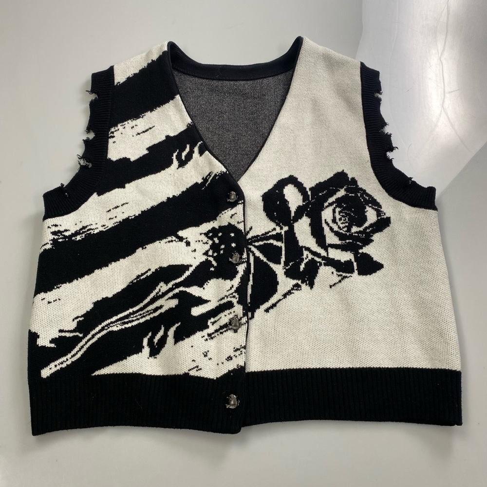 PeaceBird rose vest p32-38